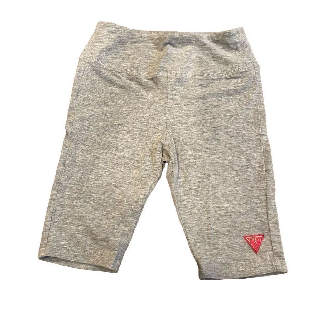 Guess Kids Biker Shorts Gray Size w Pink Logo